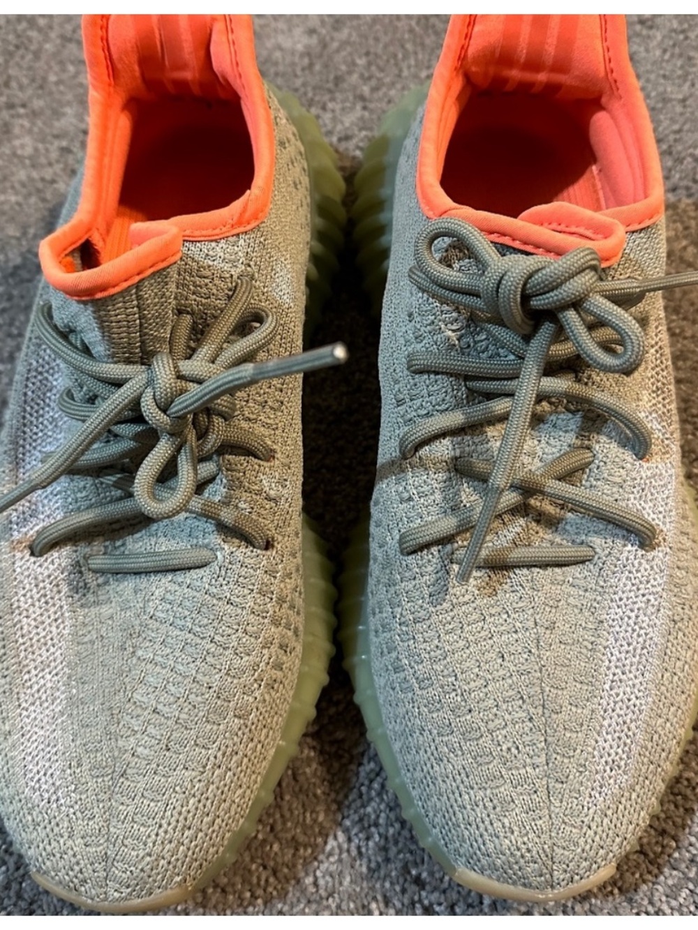 Authentic Yeezy 350 Desert Sage Size 5.5 Yeezy (7 women)